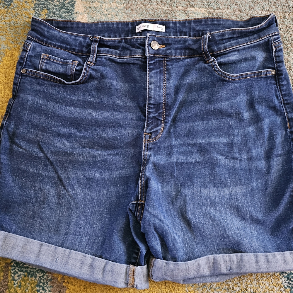 Denim Blue Women's Shorts